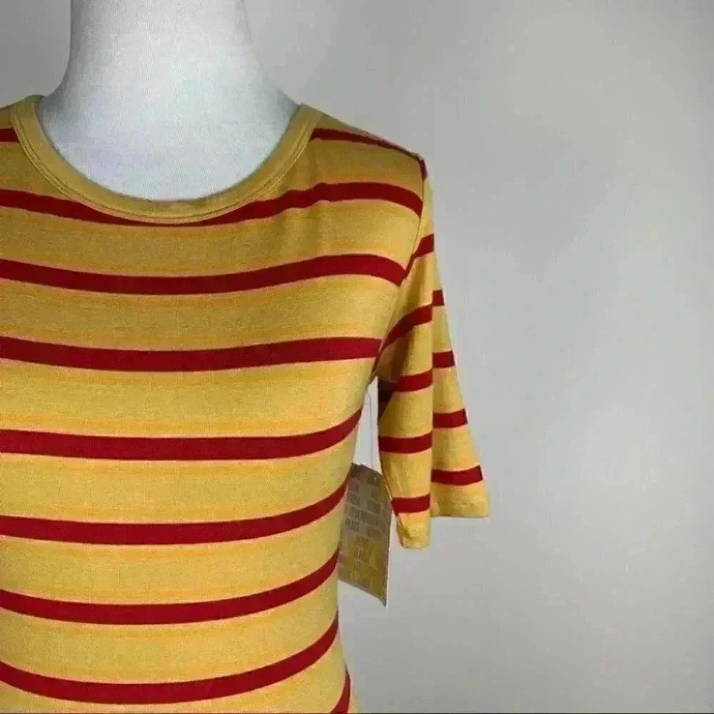 New Lularoe dress sz XXS 00-0 Julia striped pencil - Picture 2 of 10
